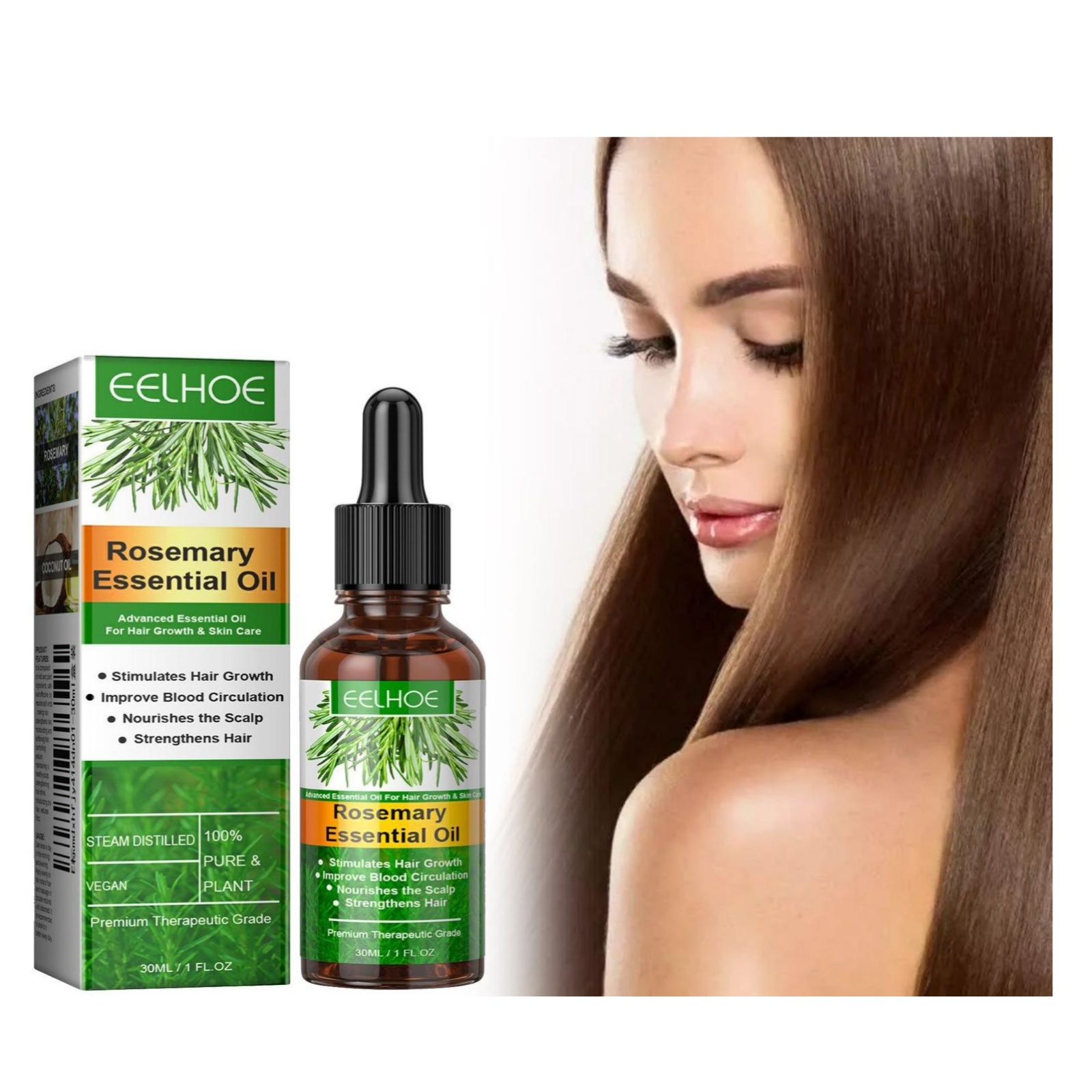 イールホー ローズマリー ヘアケア エッセンシャルオイル 育 - Hair Care Essential Oil のレビューと価格