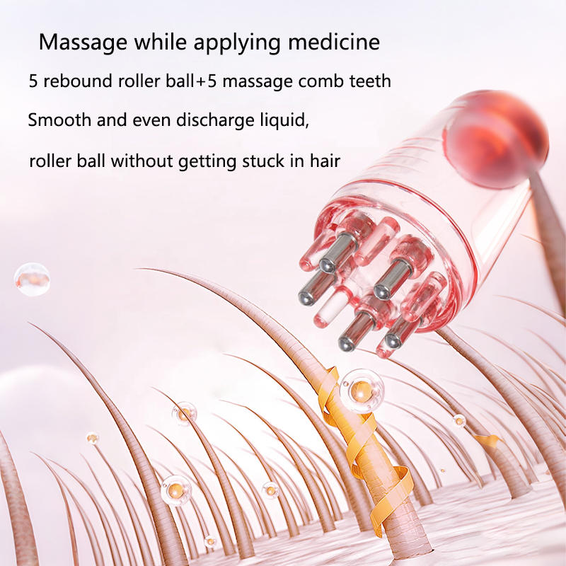 6ml 頭皮アプリケーター ミニヘッドマッサージローラーボー - Hair Care Essential Oil のレビューと価格
