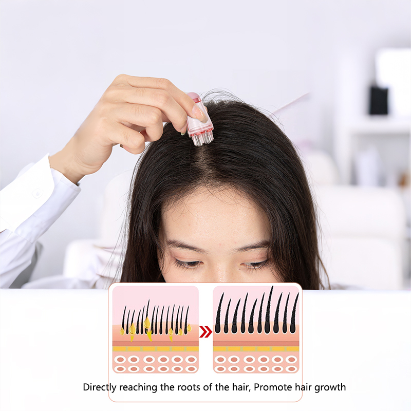 6ml 頭皮アプリケーター ミニヘッドマッサージローラーボー - Hair Care Essential Oil のレビューと価格