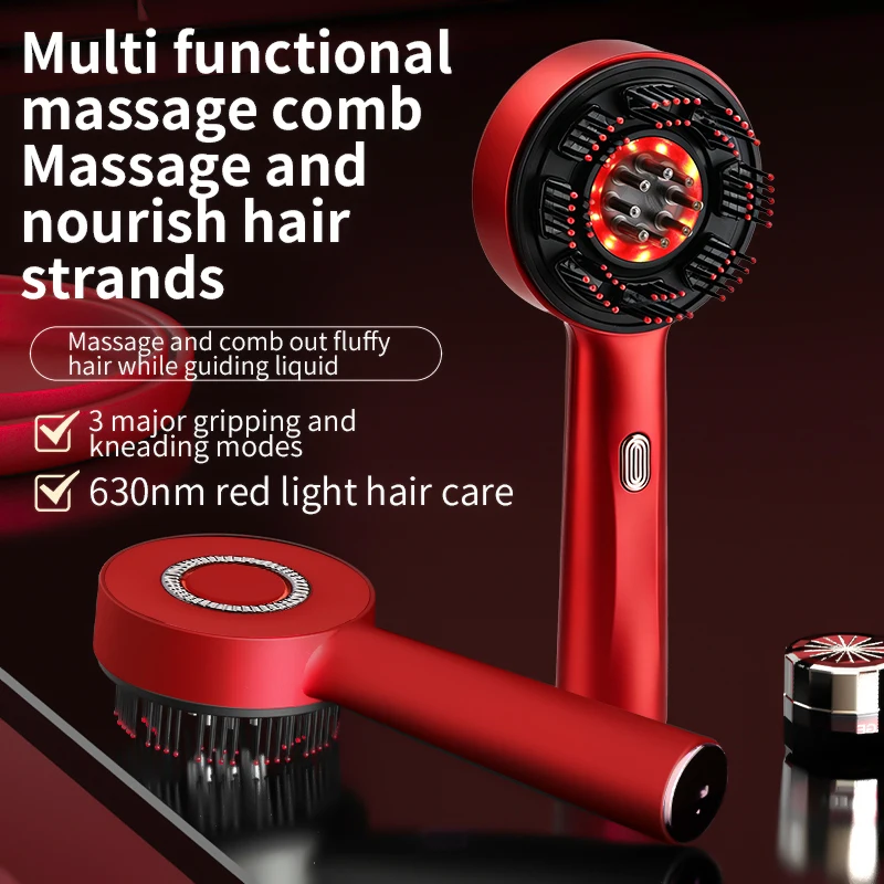 電動マッサージコーム ポータブル毛包コーム 頭皮オイル液塗布 - Hair Care For Hair Growth のレビューと価格