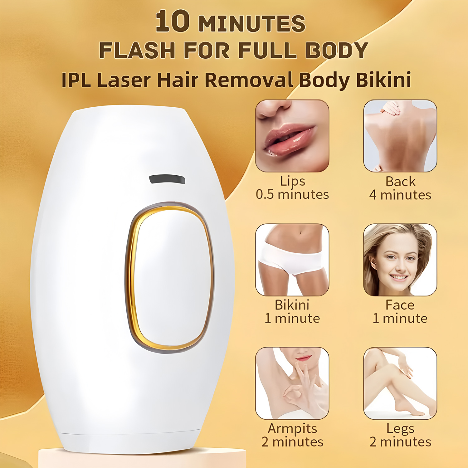 2026年新型スマートハンドヘルド999999レーザー脱毛器 - From Home Hair Care のレビューと価格