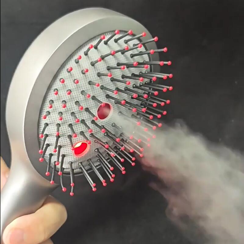 デジタル電動振動赤色光マッサージコームヘアケアスプレーマッサ - Hair Care Essential Oil のレビューと価格