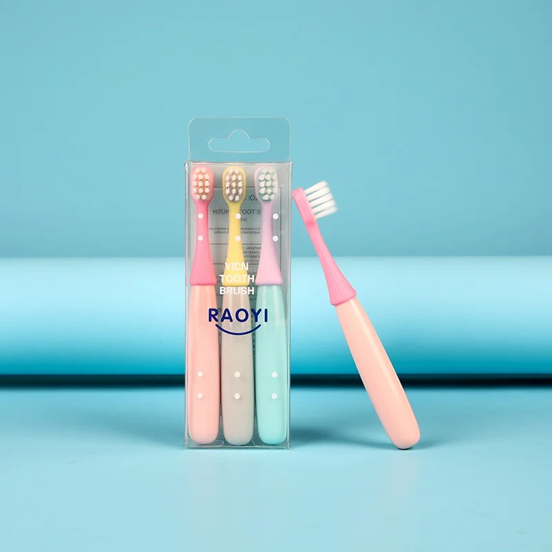 子供のキノコの歯ブラシ,シリカゲルのブラシのヘッド,超微細柔 - Bamboo Hair Brush のレビューと価格