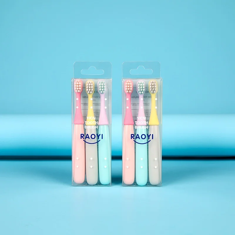 子供のキノコの歯ブラシ,シリカゲルのブラシのヘッド,超微細柔 - Bamboo Hair Brush のレビューと価格
