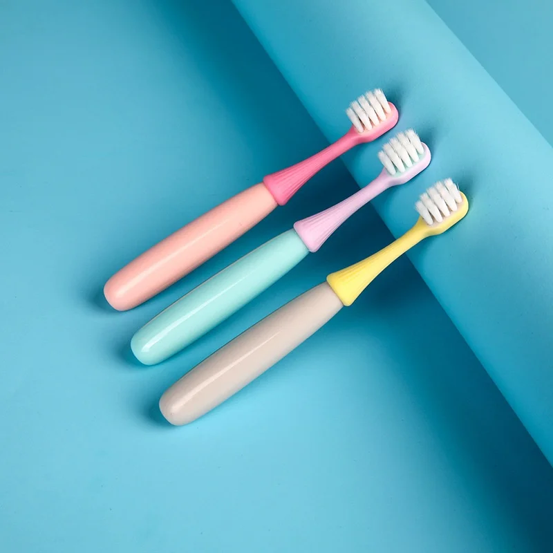 子供のキノコの歯ブラシ,シリカゲルのブラシのヘッド,超微細柔 - Bamboo Hair Brush のレビューと価格